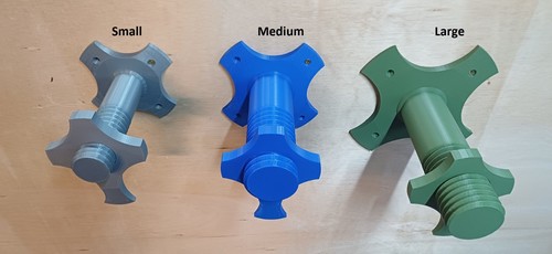Cable reel drum - holder, van
