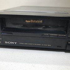 Sony SL-HF650 Super Betamax SuperBeta HI-FI Video Cassette Recorder Power Tested