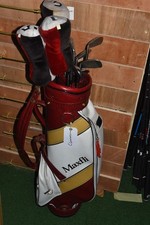 Vintage Golf Package Set / Spalding Irons and Daiwa Steel head woods