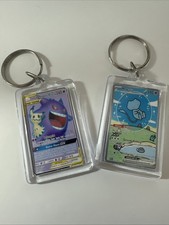 Pokemon Card Keyring Any Card