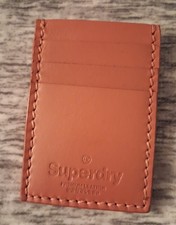 SUPERDRY card holder leather