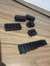 Bundle of 6 Picatinny / Weaver Rail Mounts & Adapters – Airsoft, Rifle, Scope