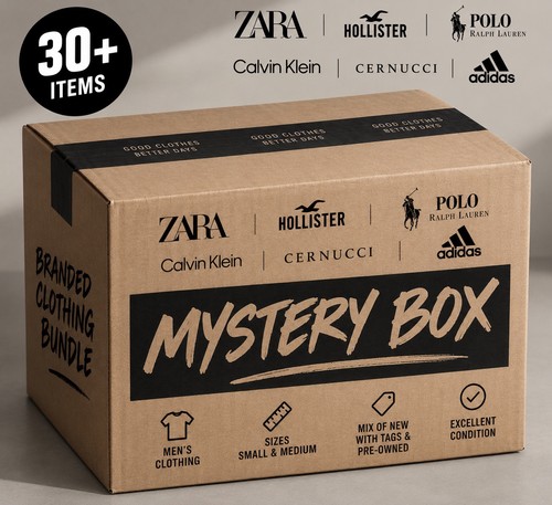 Men branded clothing - men’s,