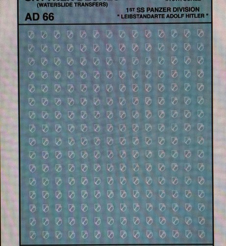 Skytrex decals german 1st - 1st, ss