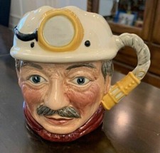 STAFFORDSHIRE CHARACTER JUGS -  MINER