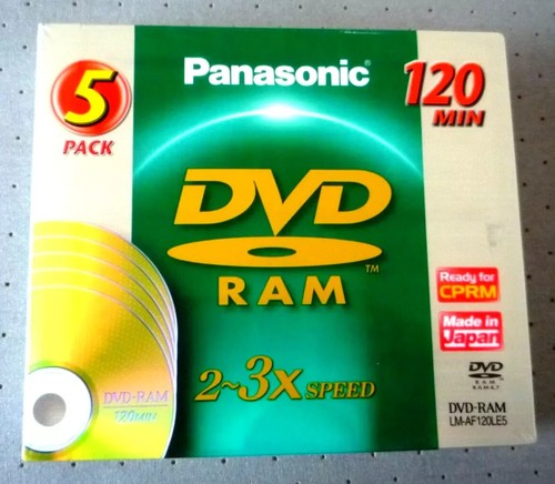 Panasonic dvd ram disc - panasonic,