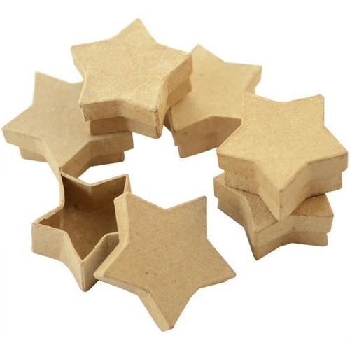 8cm star shape paper - 10,