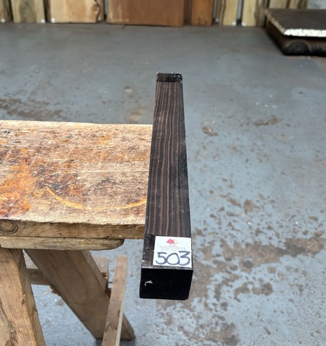 Macassar ebony turning blank - ebony, /