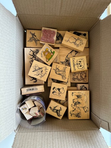 Job lot craft wood block - of,