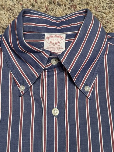 Vtg brooks brothers 1818 shirt - brooks,