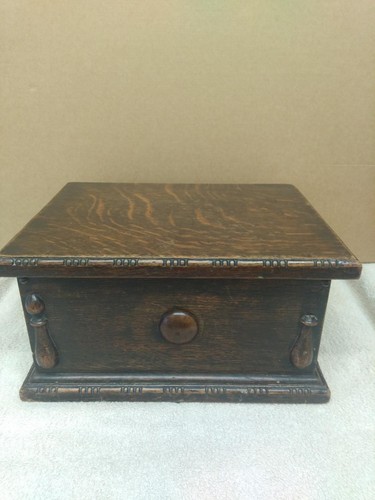 Antique dark oak wooden