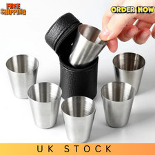 Mini Stainless Steel Cups Set