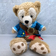 Disney Park Exclusive Pirate Duffy Bear Soft Toy Plush 17" Hidden Mickey