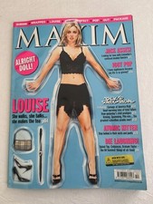 Maxim Magazine October 2001 (1045) Louise Redknapp Atomic Kitten Tara Reid Tess