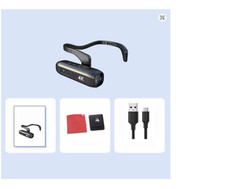 4K/30FPS Head Mounted Camera Wearable WiFi Video Camera Camcorder 120°Wide Angle