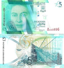 Gibraltar 5 pounds 2020 P-42