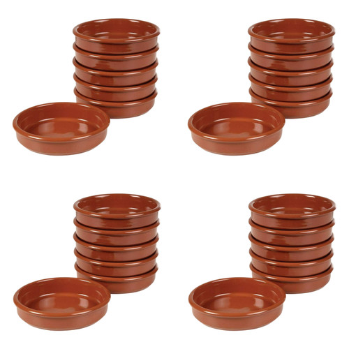 Terracotta tapas dishes - tapas,