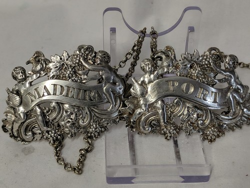 Antique solid silver cast - silver,