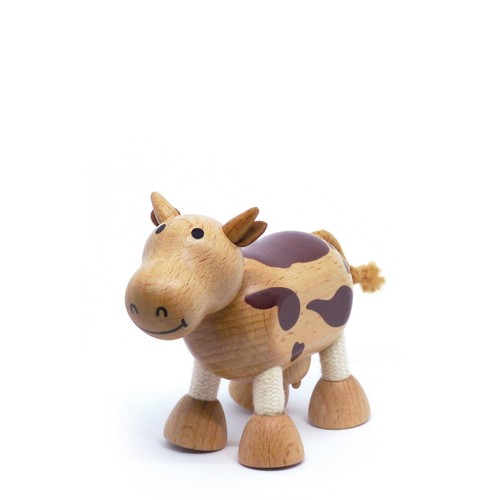 Anamalz barnfields cow wooden - anamalz,