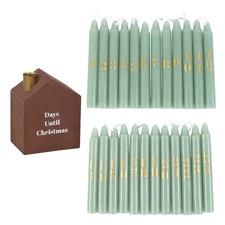 Set of 24 Mini Advent Candles