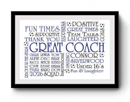 Personalised football coach - personalised,
