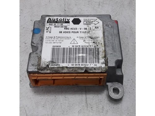 Control unit airbag peugeot - control,