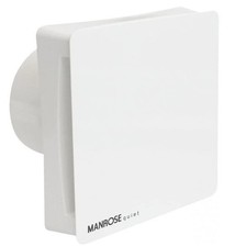 Manrose Quiet Conceal X5 Extractor Fan 100mm 4" (QF100TX5CON) w/ Timer 230v