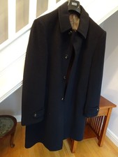M&S Collesione Collection Mens Overcoat, Navy XL