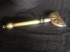 Victorian Genius antique horse hair grooming iron copper & brass singe tool