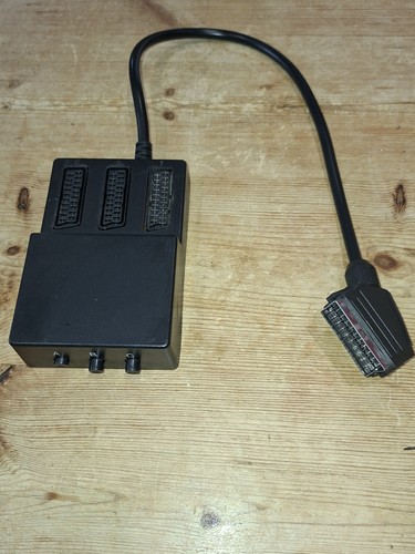 Scart switch box inputs - switch, 3