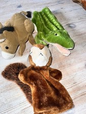HAND PUPPETS - SOFT PLUSH