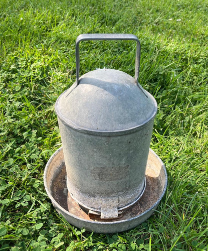 Vintage galvanised poultry - vintage,