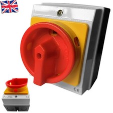 4 Pole 16A Rotary Isolator