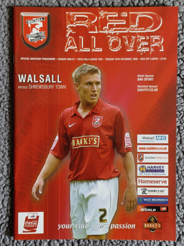 Walsall shrewsbury town - v,