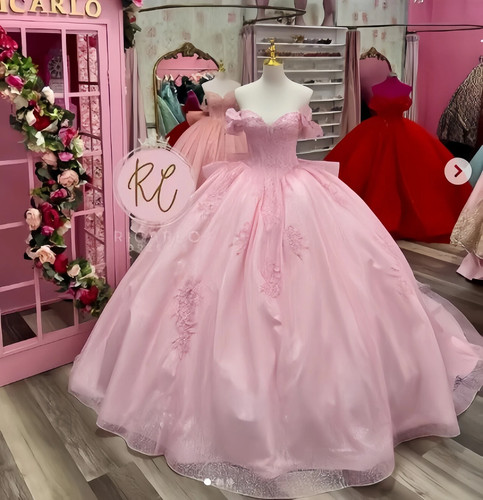 Pink princess quinceanera - pink,