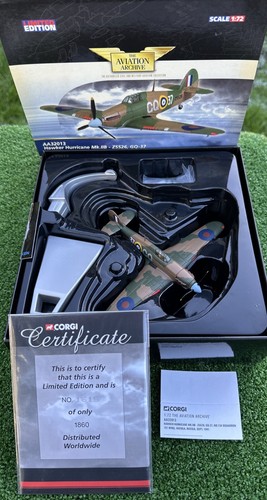 Corgi diecast hurricane 11b - corgi,
