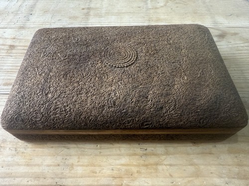 Vintage intricate hand carved - intricate,