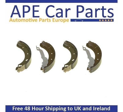 Brake shoe set - brake, rear