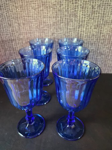 Set six vintage - six, glass