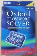 Seiko Oxford Crossword Solver