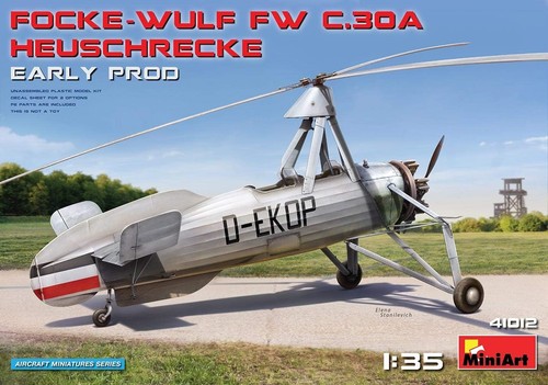 Miniart focke wulf 30a - focke-wulf, c.30a