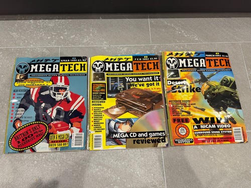 Mega tech magazine issues - magazine, 1,2