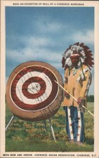 Cherokee Marksman with Bow