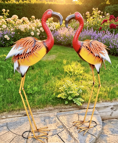 Large metal handmade orang - metal,