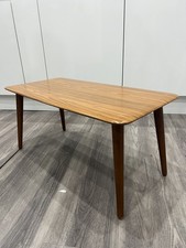 Vintage Danish Mid century modern Ercol style elm wood ? Coffee table  