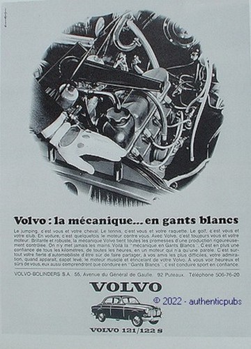 1966 volvo 121 - volvo, /