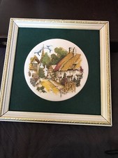 Staffordshire Enamel Framed