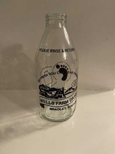 Milk bottle advertising - bottle,
