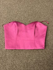 Pink Women’s Bardot Top Size