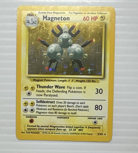 1999 pokemon magneton 009 - 1999,